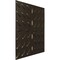 Ekena Millwork 19 5/8in. W x 19 5/8in. H Blaze EnduraWall Decorative 3D Wall Panel Covers 2.67 Sq. Ft. WP20X20BLCDB - alternate 6